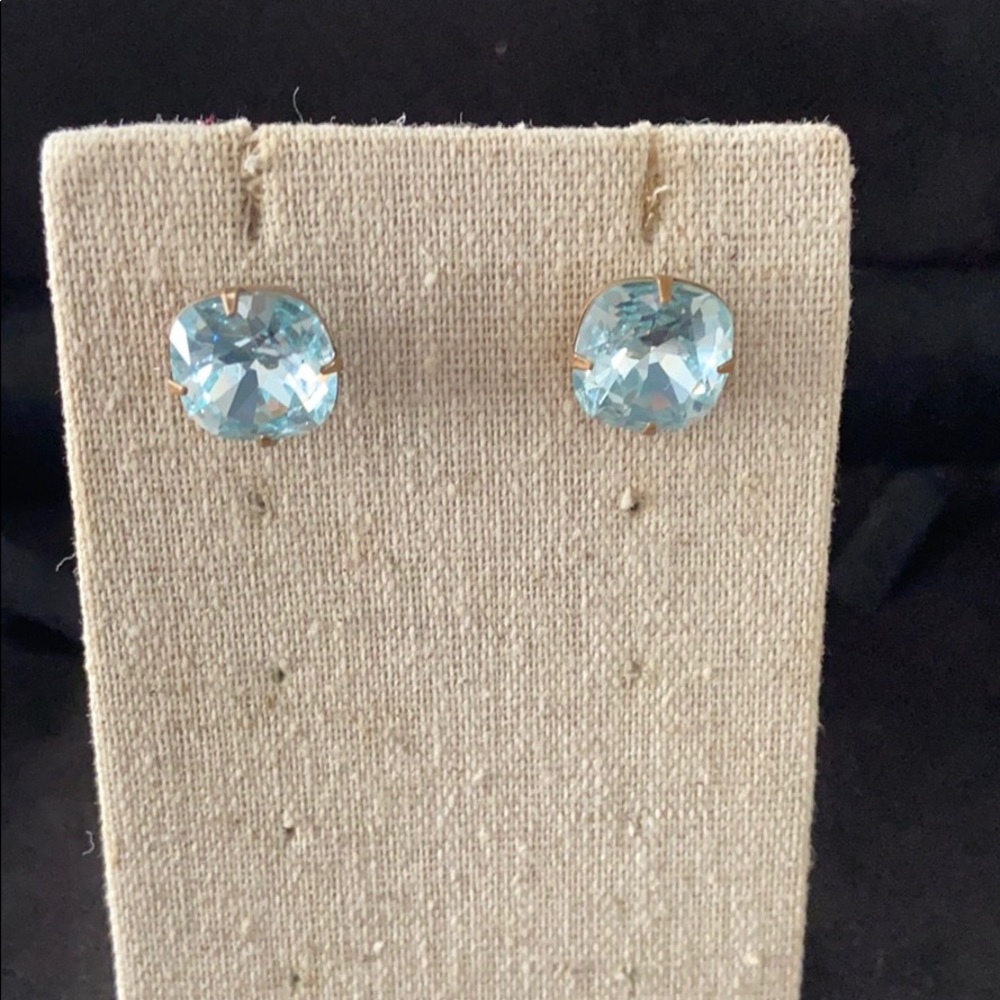 Blue Stud Earrings